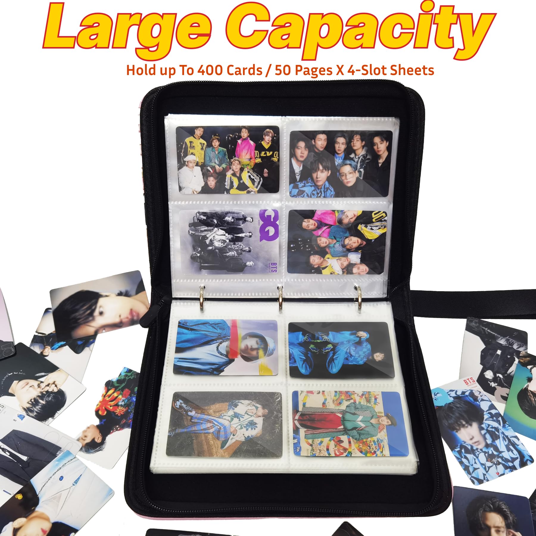 Amazon.com: NOVETUTOTA Korean Pop Albums, BT21 Photocard Binder